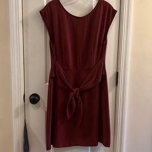 LOFT NWT Tie Front Sleveless A-Line Dress